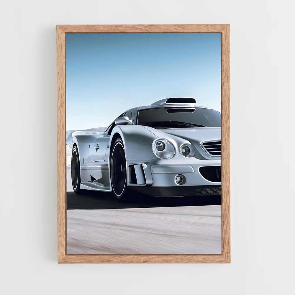 Poster Vitesse Évoquée – affiche Mercedes (vue 4)